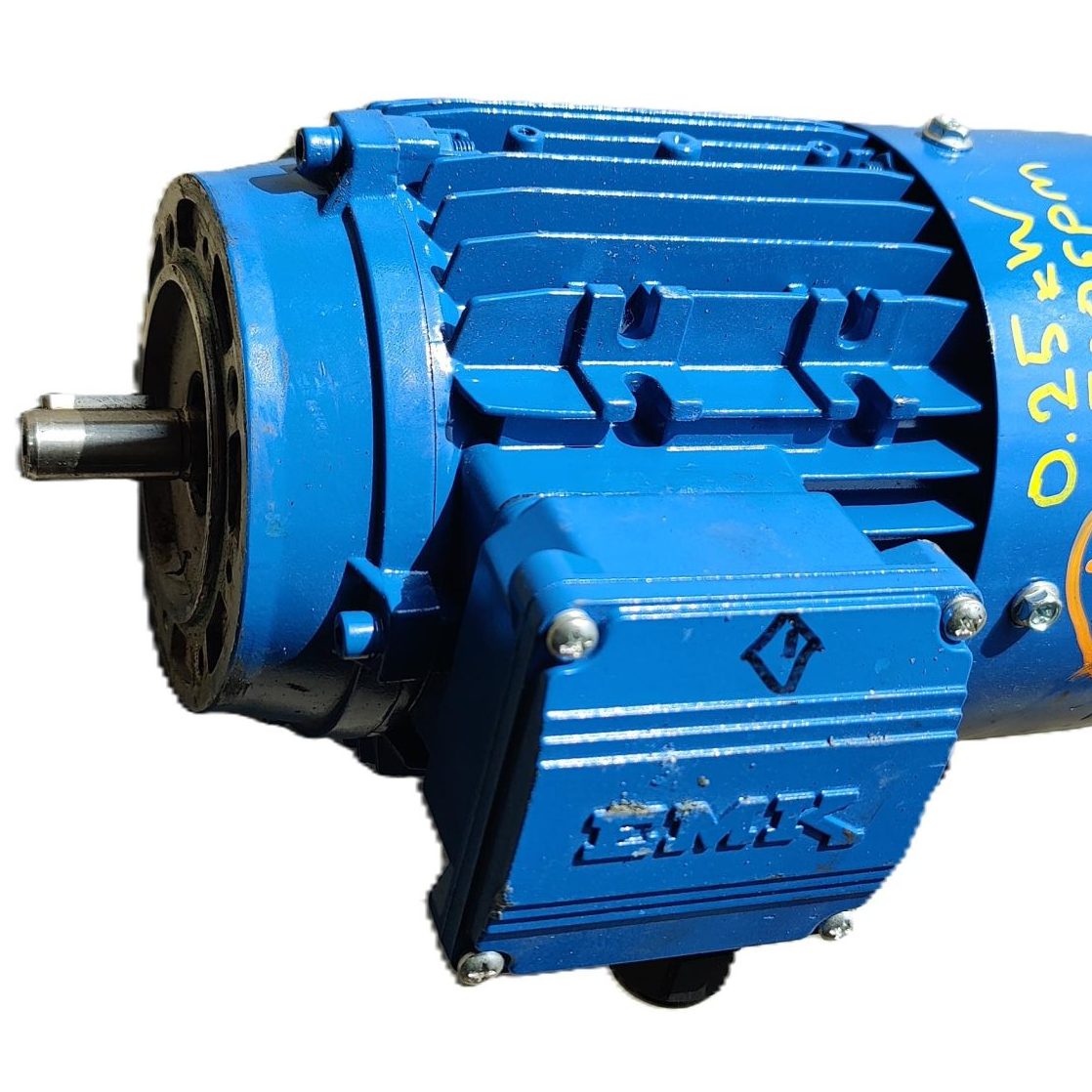 IMG_20240325_132546 BG Motor electric trifazat EMK, 0.25kW 1500rpm - imagine 1