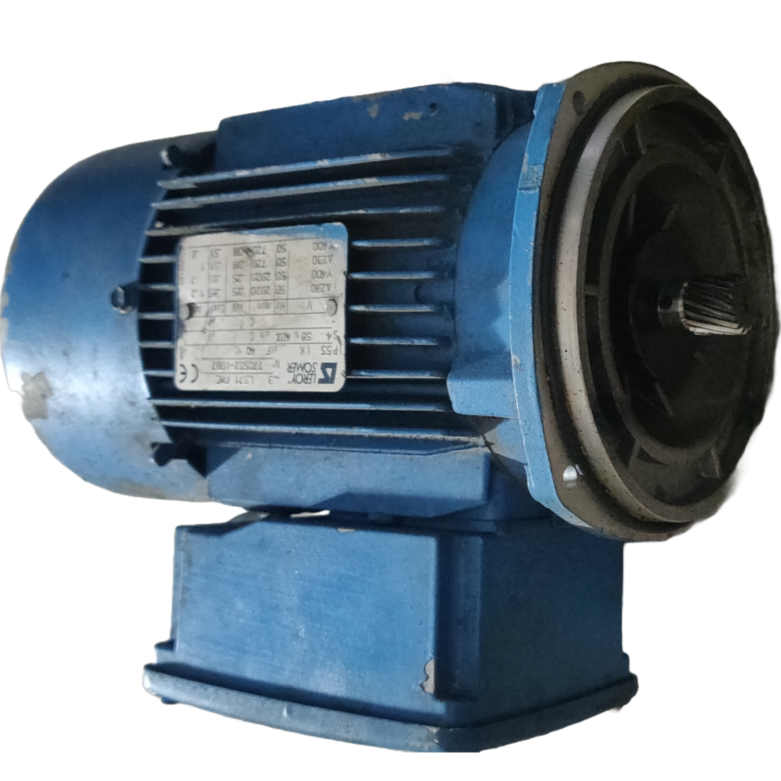 Moto-reductoare Leroy Somer, 0.25kW 41rpm INV.317 #1 Adobe Express Motor electric trifazat Leroy Somer, 0.25kW 1500rpm - imagine 1
