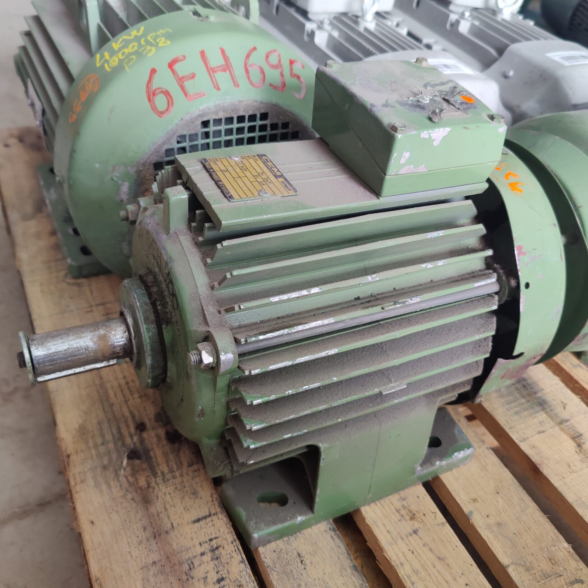 IMG_20250404_144100 Motor electric trifazat CEM, 4.5kW 1500rpm - imagine 1
