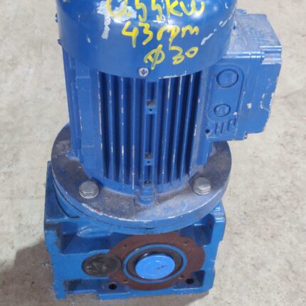 Motor electric cu reductor Rossi 0.55kW 43rpm