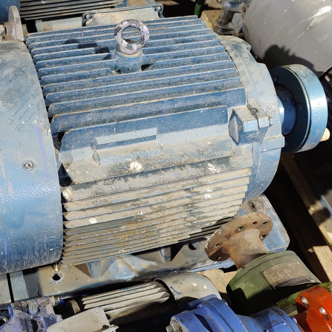 IMG_20240208_134813 Motor electric trifazat WNM, 30kW 1000rpm - imagine 1