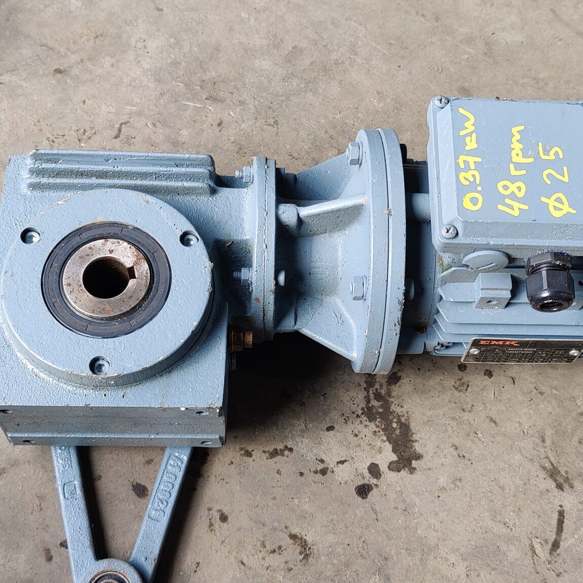 IMG_20240325_142311 Motor electric cu reductor Nord 0.37kW 48rpm - imagine 1