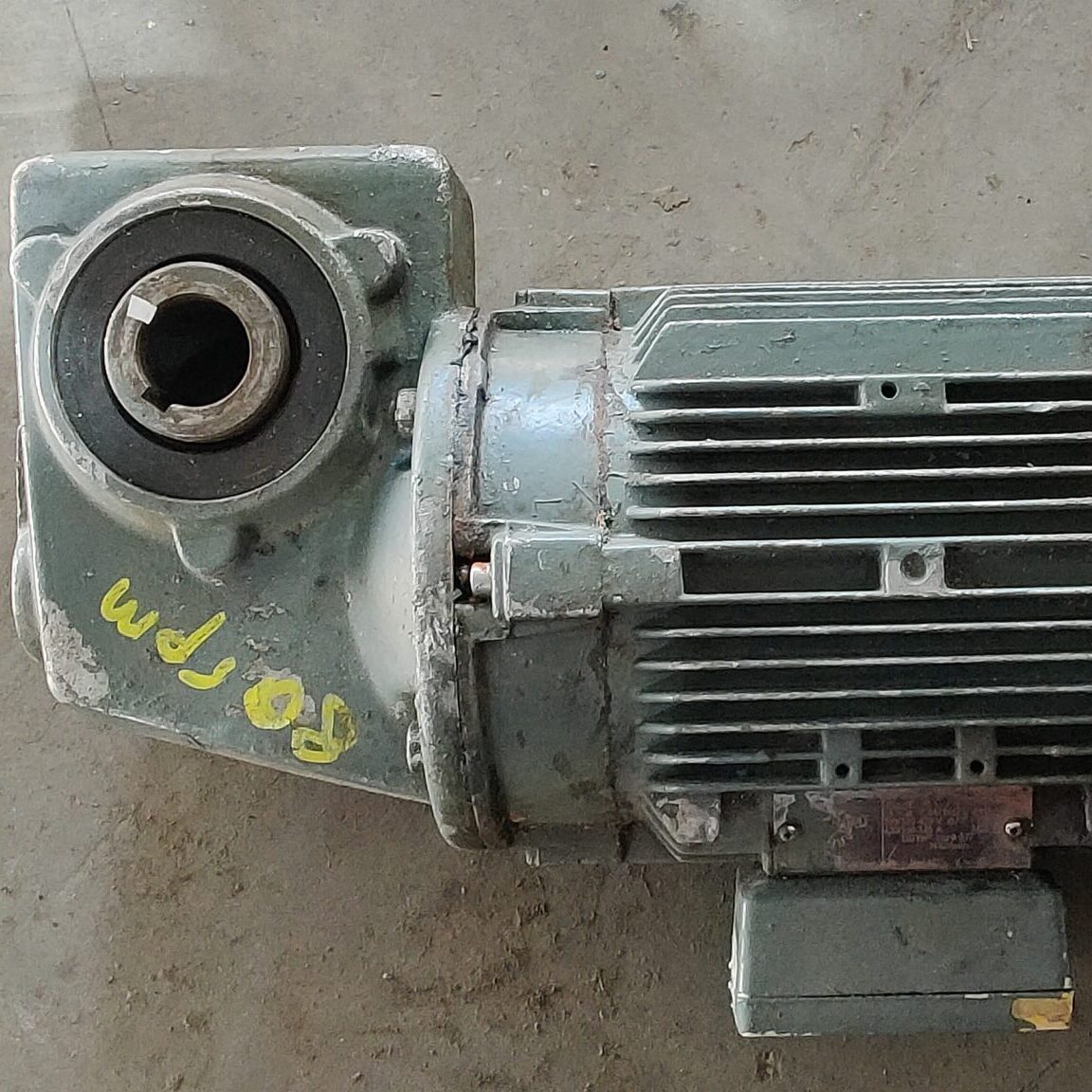IMG_20240326_161814 Motor electric cu reductor Nord 1.5kW 80rpm - imagine 1