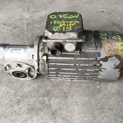 Motor electric cu reductor TRISTON 0.75kW 69rpm